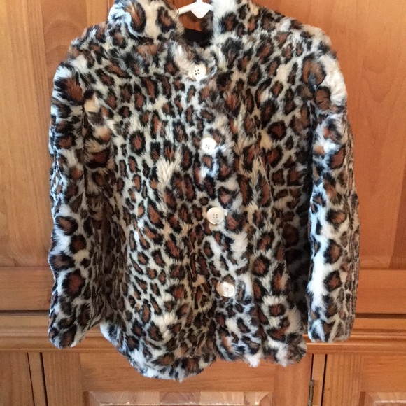Faux fur leopard coat - Very Warm - 24 months - Picture 1 of 5
